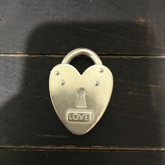 🆕 Vilmain Silver Heart lock - Picture 5 of 5